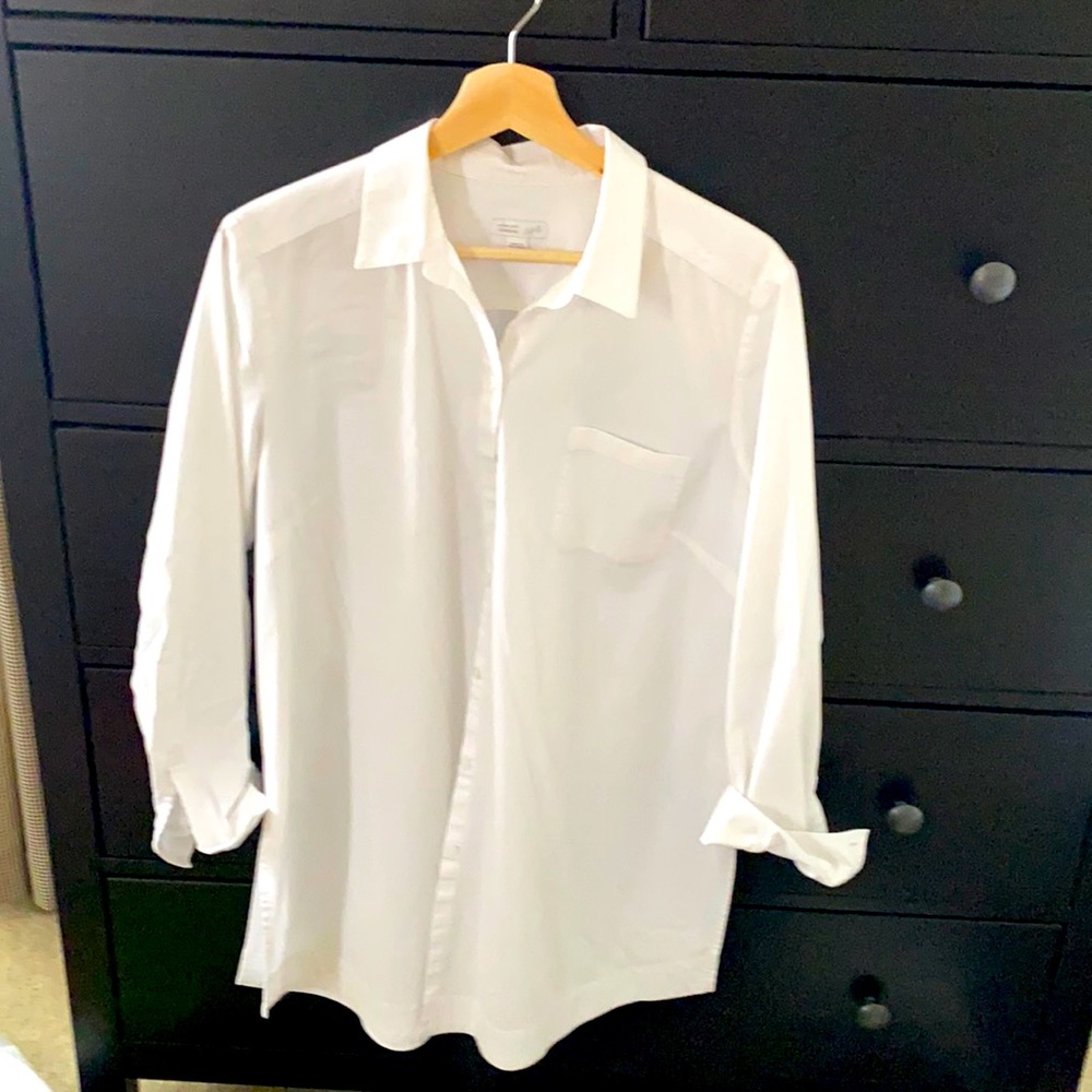 J Jill white blouse
